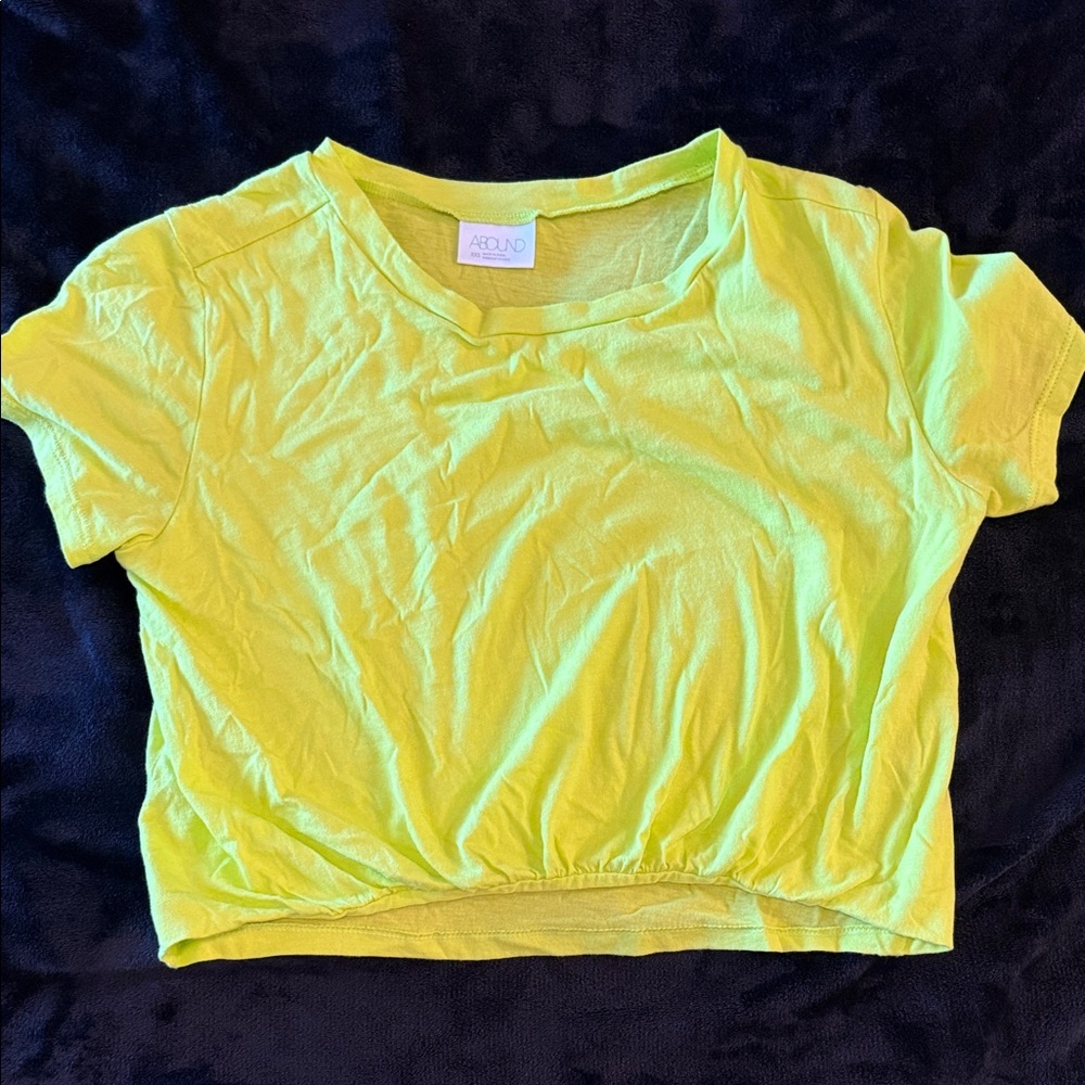 Abound Lime Green Top